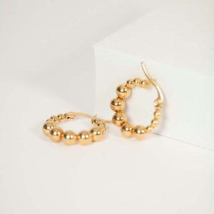 Waterdrops Gold Earrings